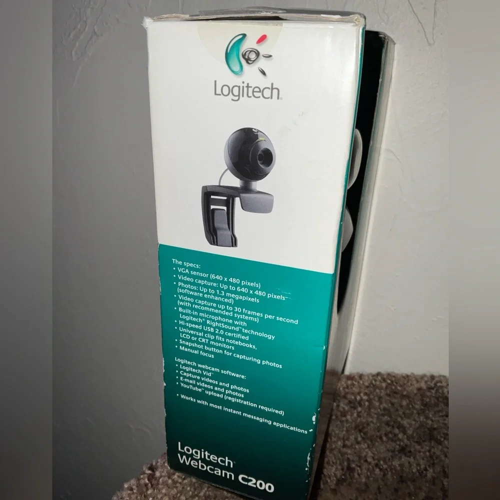 “Pre-Owned” Logitech Webcam C200 Works Great!